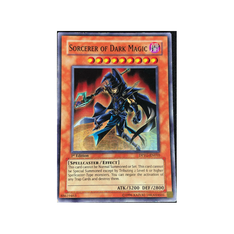 Sorcerer of Dark Magic DPYG-EN010 Duelist Pack: Yugi-1st Edition 1st Edition