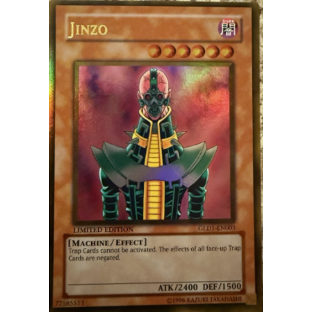 Jinzo GLD1-EN003 Gold Series 2008 Limited Edition