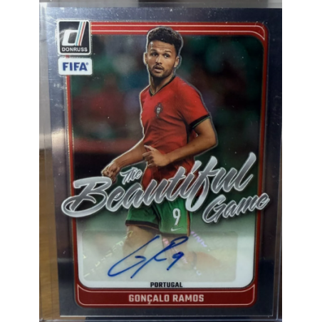 2024-25 Panini Donruss Fifa - Beautiful Game Autographs Goncalo Ramos