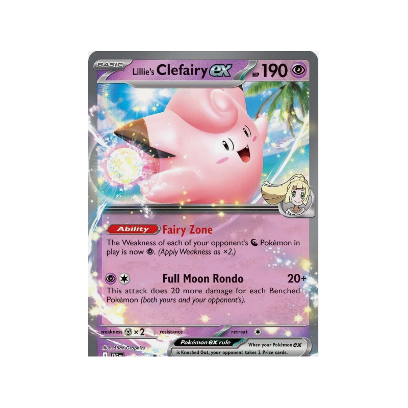 Lillie's Clefairy ex 056/159 Sv09: Journey Together Holo